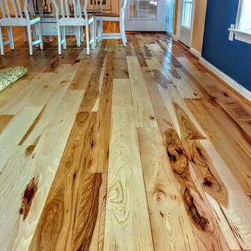 Living Space Flooring - Reclaimed Barnwood Hickory Hardwood