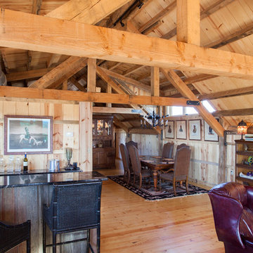 Loft Living in a Nebraska Barn Home