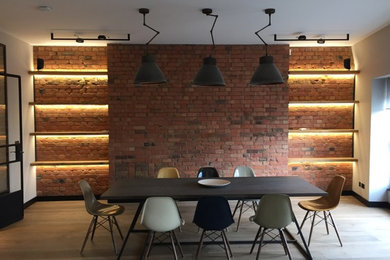 Inspiration for an urban dining room in London.