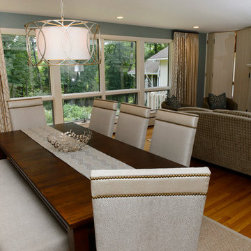 Longmeadow Dining Room and Living Room Open Concept