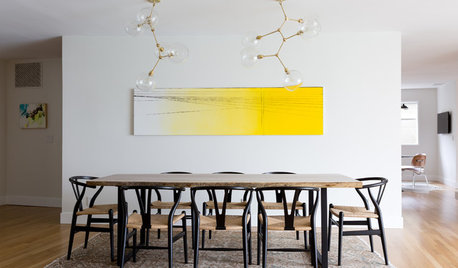 New This Week: For an Uncluttered Dining Room, Try Contemporary Style