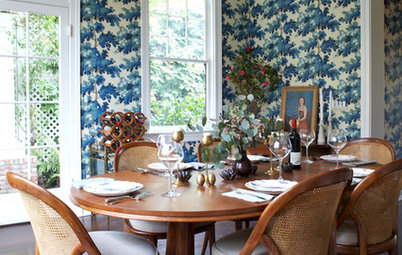 Room of the Day: Traditional Dining Room Shaken With a Twist