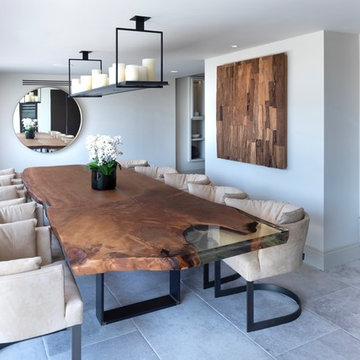 Luxury Dining Room with Sky-Frame