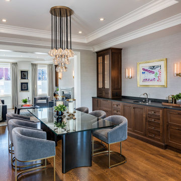 Luxury Open-Concept Dining Room
