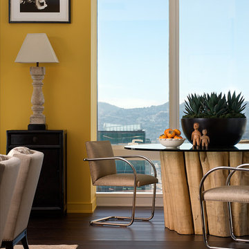 Luxury San Francisco High-rise Condo Dining Room