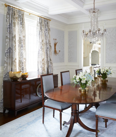 Traditional Dining Room by Emily Griffin Design