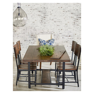 Magnolia Home Framework Dining Table with Planter Industrial