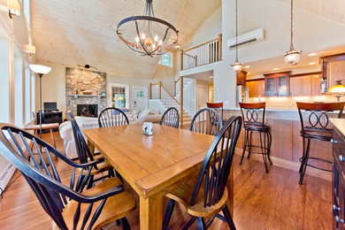 Inspiration for a dining room remodel in Portland Maine