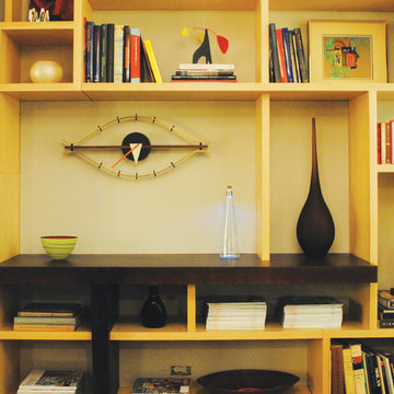 Manhattan Apartment - Art & Bookshelf