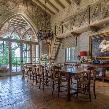Manor Dining Room in SW France