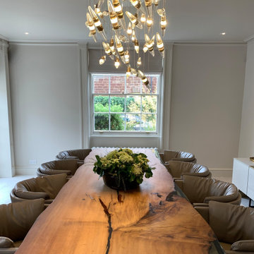 Manor House Renovation - Hallway & Dining Room