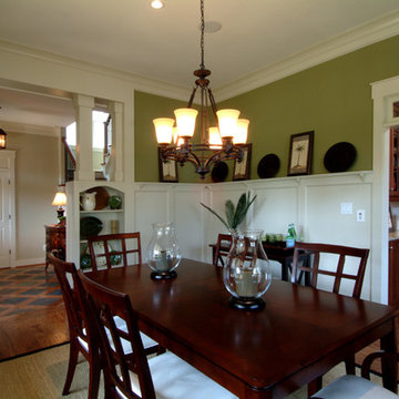 Maple Avenue Plan dining room and butlers pantry