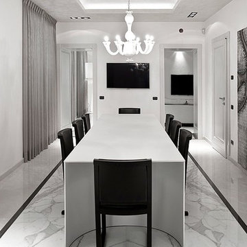 Marble Dining Area