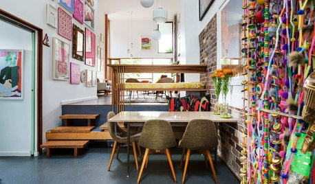 Houzz Tour: A Small, Space-savvy Home Filled With Colourful Art