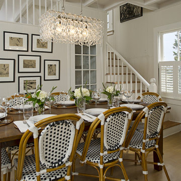Martha's Vineyard Cottage Dining Room
