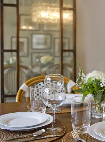 Traditional Dining Room by Schranghamer Design Group, LLC