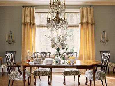 Traditional Dining Room by Mary Evelyn Interiors