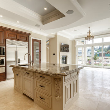 Mediterranean Luxurious Living- Dining Hall | Home of Your Dreams in Los Altos b