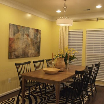 Mellow Yellow Dining Room
