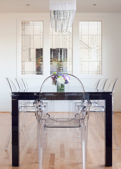 Contemporary Dining Room by Kimberlee Marie Interiors