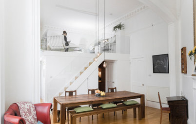 British Houzz: Mezzanine Lifts Edinburgh Apartment to New Heights