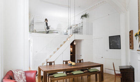 British Houzz: Mezzanine Lifts Edinburgh Apartment to New Heights