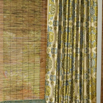Mid Century Home Dining Drapes
