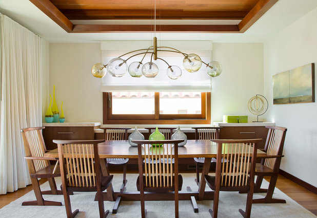 Coastal Dining Room by Jenny at Lorena Pulichino Design