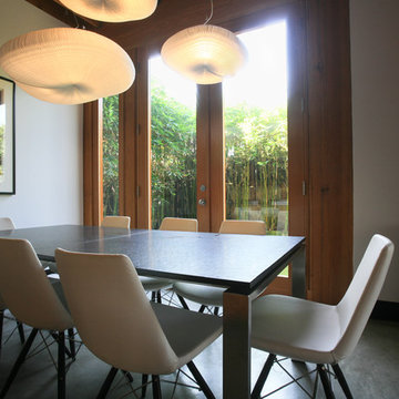 Mid-Century Modern Open Concept Dining Room