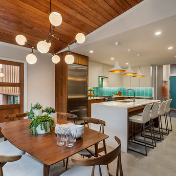 Mid Century Modern Split Level Renovation