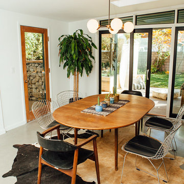 Midcentury Stunner Vacant Home Staging