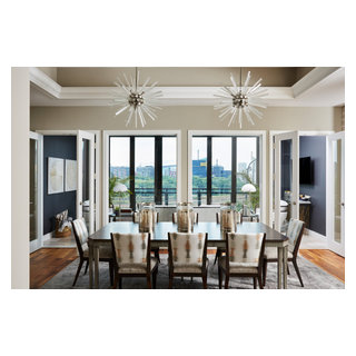 View of 47 Stunning Luxury Penthouse Designs with Sky-High Style