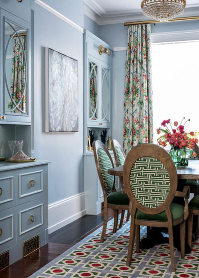Traditional Dining Room by Woods & Warner