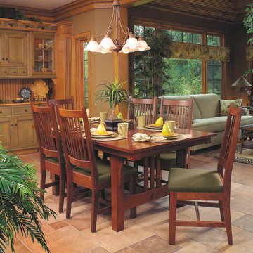 Mission-style Cherry Dining Furniture