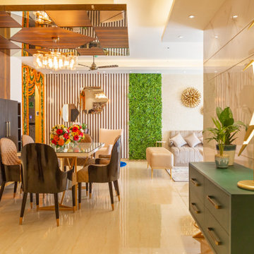 Modern, Bright & Colorful Apartment Renovation