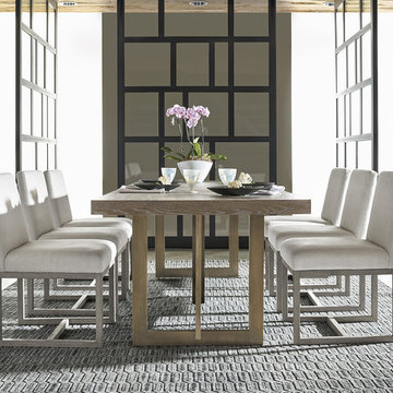 Modern-Charcoal Jamison Dining Table | Modern by Universal