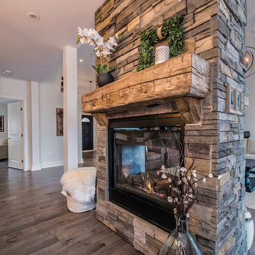 Modern Cottage Halifax - fireplace 2