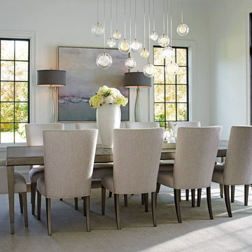 Modern custom-dining-room chandelier, contemporary-design-staircase-chandelier