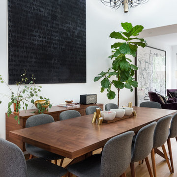 Modern Dining Area with Mid-Century Style - Brooklyn, NY