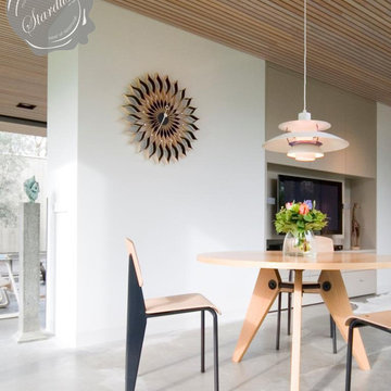 Modern Dining Room Design Ideas with Louis Poulsen and Vitra from Stardust