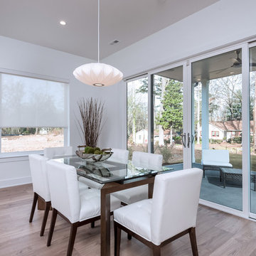 Modern Dining Room in Charlotte's First Solar Community