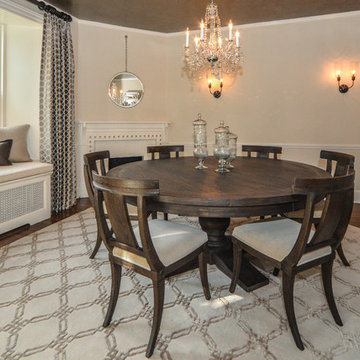 Modern Dining Room in Historic Home