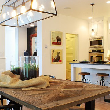 Modern Farmhouse Dining Room/Kitchen