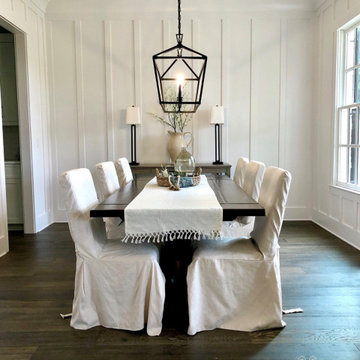 Modern farmhouse dining room interior design by Anew Home