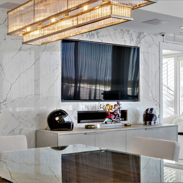 Modern Living Room / Dinning In South Beach Miami
