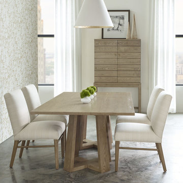 Modern Loft Dining Table Set - Studio by Stickley