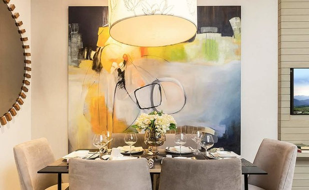 Contemporary Dining Room by The svelte designs