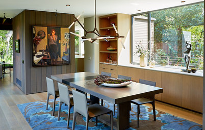 Designer Gives a New Home Midcentury-Inspired Style