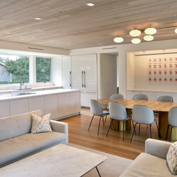 Modern Open Plan Living, Dining, Kitchen