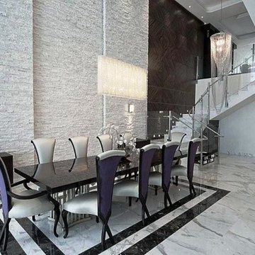 Modern Penthouse in Miami at Jade Ocean Designed by Pfuner Design